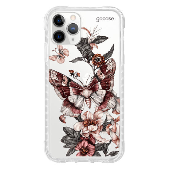 Capinha para celular  Chic Moth Flowers