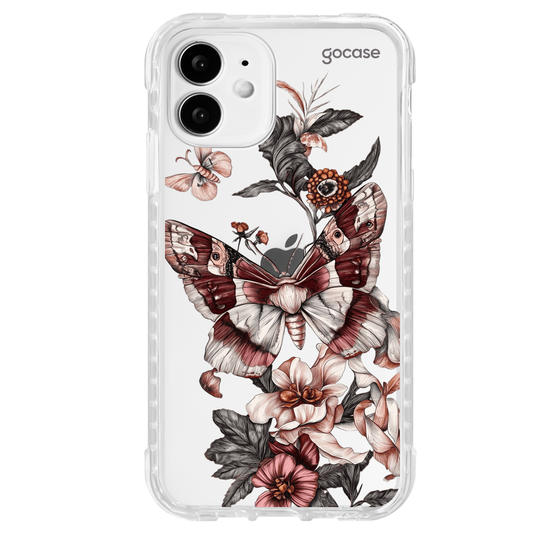 Capinha para celular  Chic Moth Flowers