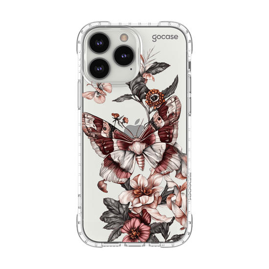 Capinha para celular  Chic Moth Flowers