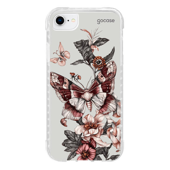 Capinha para celular  Chic Moth Flowers