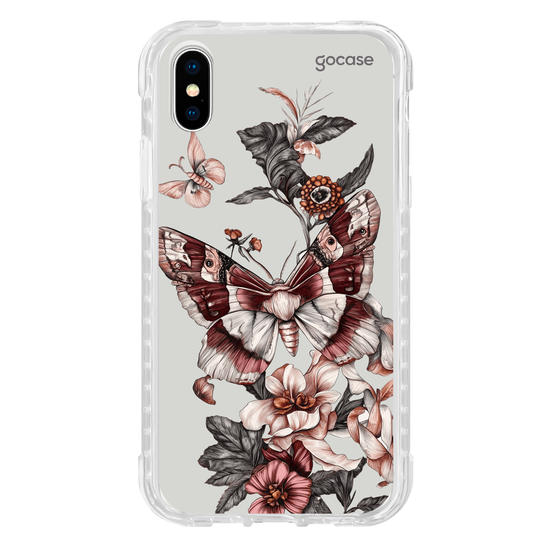Capinha para celular  Chic Moth Flowers