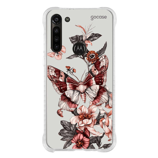 Capinha para celular  Chic Moth Flowers