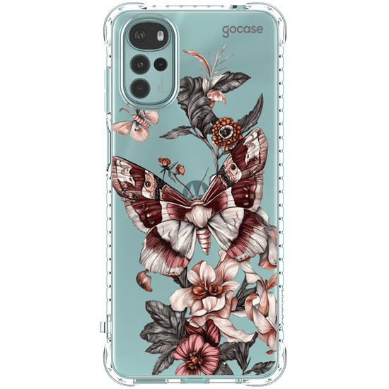 Capinha para celular  Chic Moth Flowers
