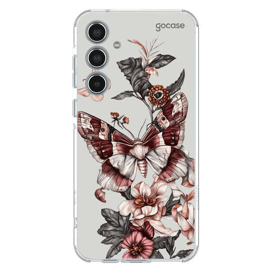 Capinha para celular  Chic Moth Flowers