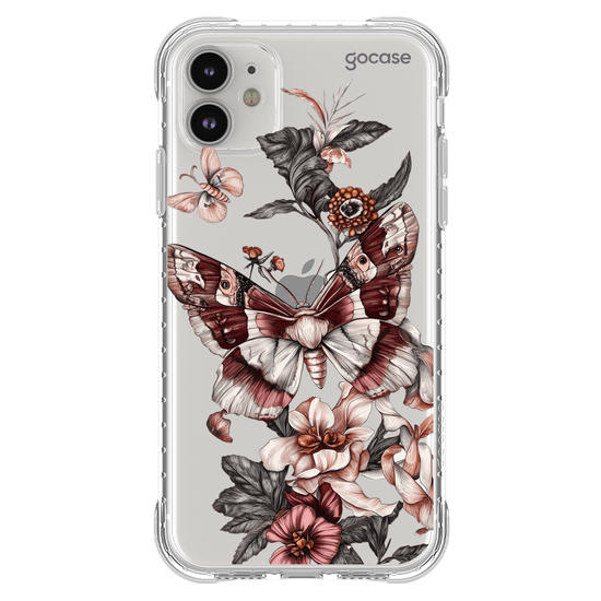 Capinha para celular  Chic Moth Flowers