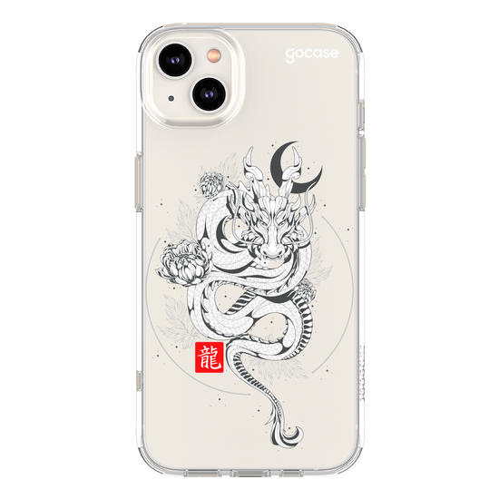 Capinha para celular  Chinese Dragon Bloom