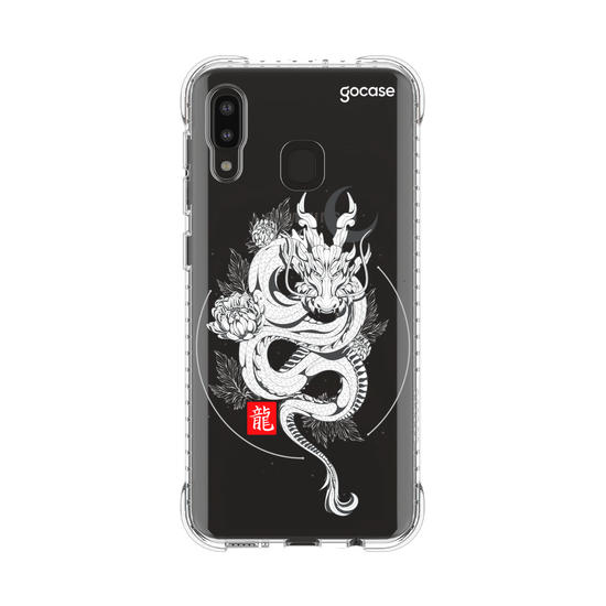 Capinha para celular  Chinese Dragon Bloom