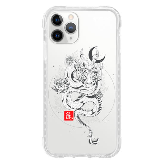 Capinha para celular  Chinese Dragon Bloom