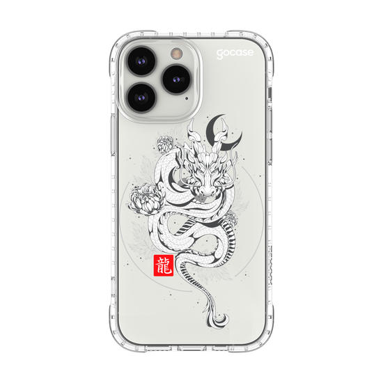 Capinha para celular  Chinese Dragon Bloom