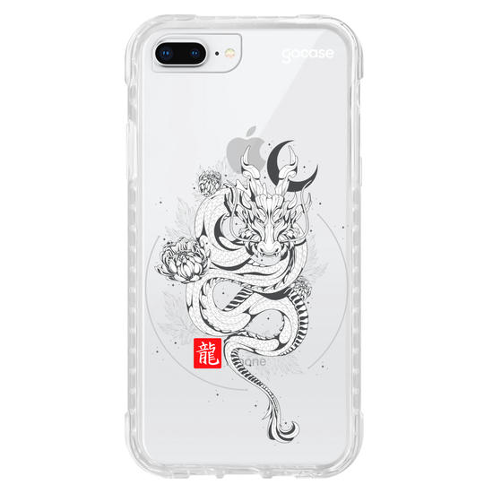 Capinha para celular  Chinese Dragon Bloom