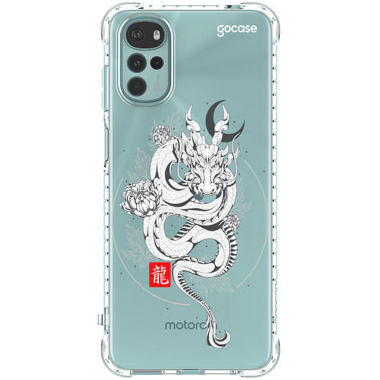 Capinha para celular  Chinese Dragon Bloom