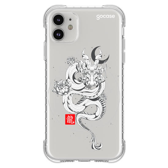 Capinha para celular  Chinese Dragon Bloom
