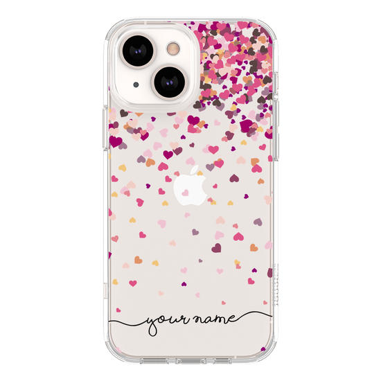 Rain of Hearts Handwritten Phone Case