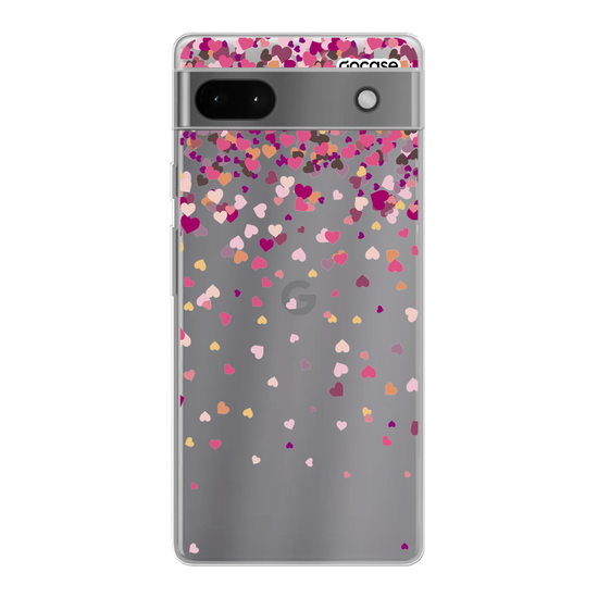 Rain of Hearts Handwritten Phone Case