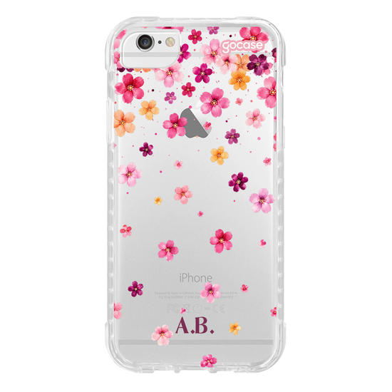 Capinha para celular  Chuva de Flores