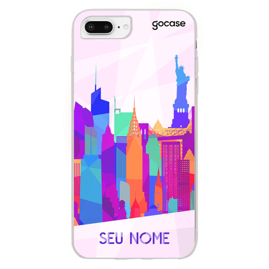 Capinha para celular Cidades Coloridas