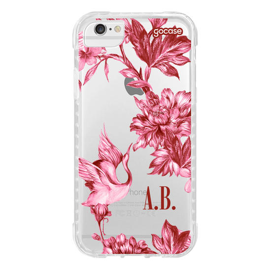 Capinha para celular  Cisne Botânico Clássico