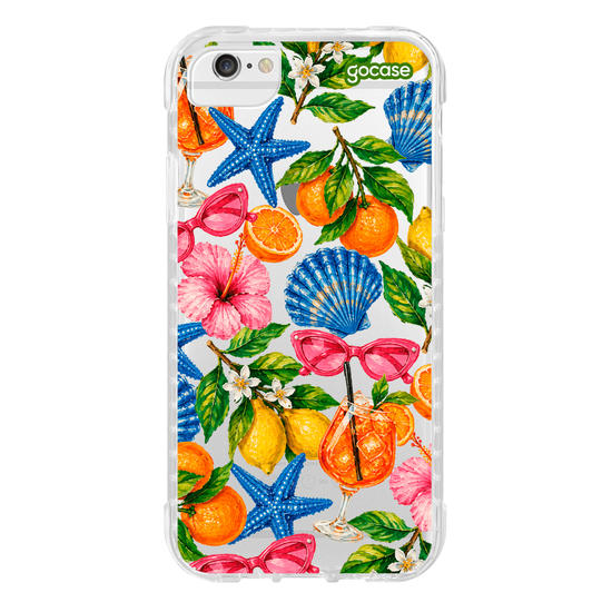 Capinha para celular  Citrus Summer Beach