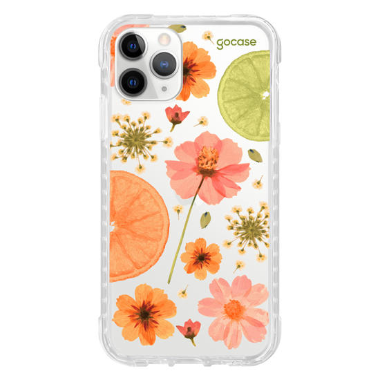 Capinha para celular  Flores do Verão Citrus
