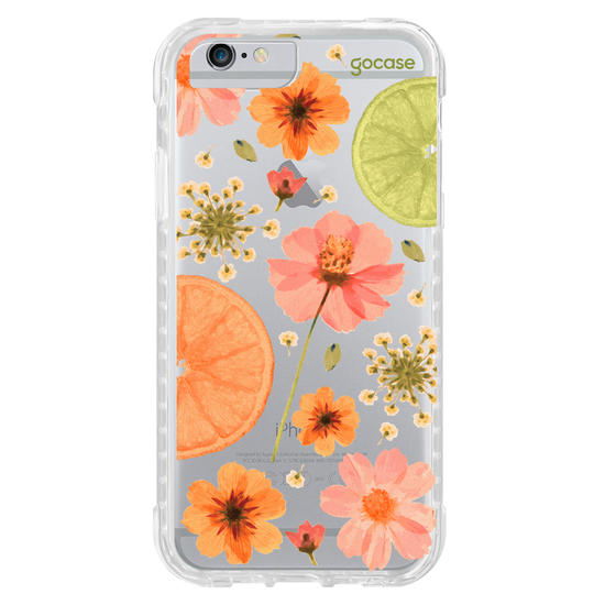 Capinha para celular  Flores do Verão Citrus