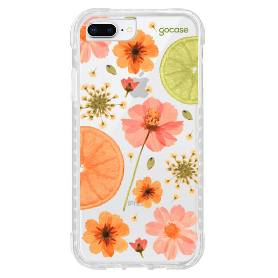 Capinha para celular  Flores do Verão Citrus
