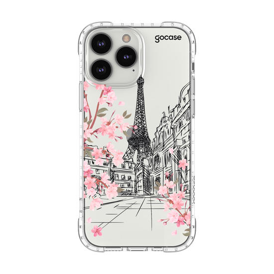 Capinha para celular City and Flowers