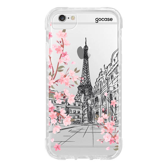 Capinha para celular City and Flowers