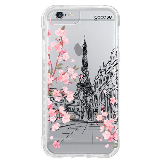 Capinha para celular City and Flowers