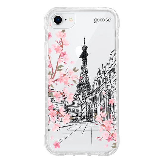 Capinha para celular City and Flowers