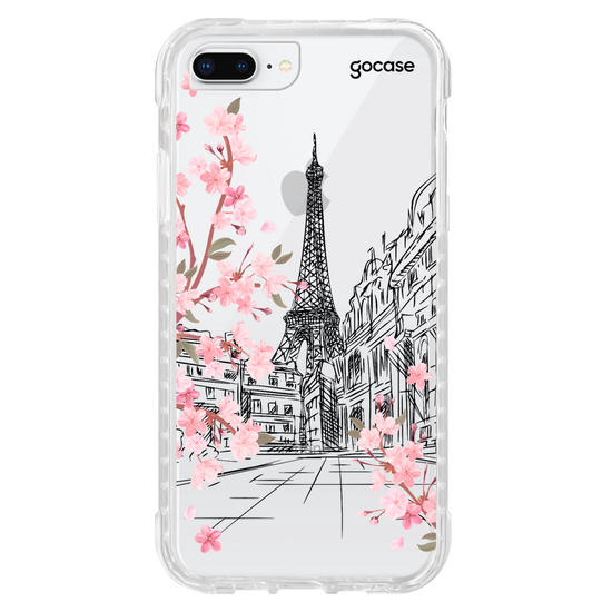 Capinha para celular City and Flowers