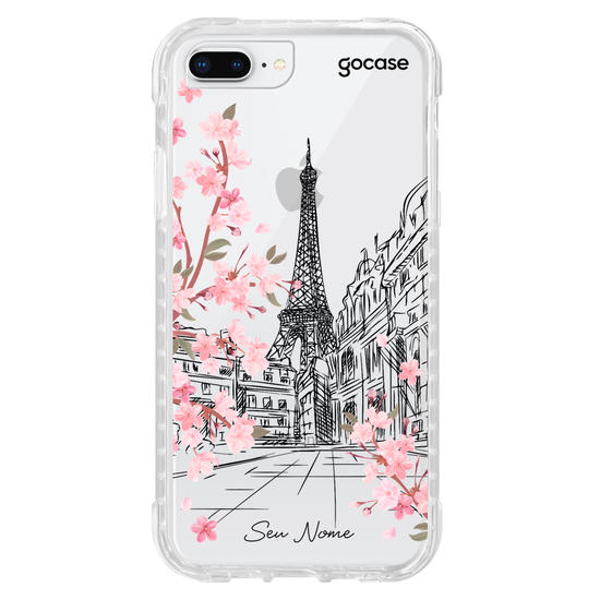 Capinha para celular City and Flowers