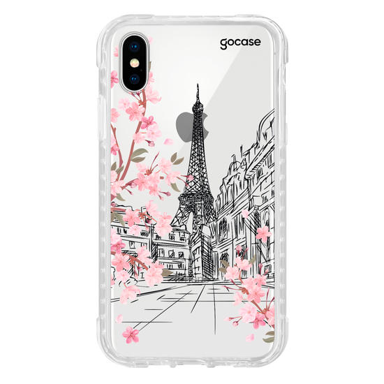 Capinha para celular City and Flowers