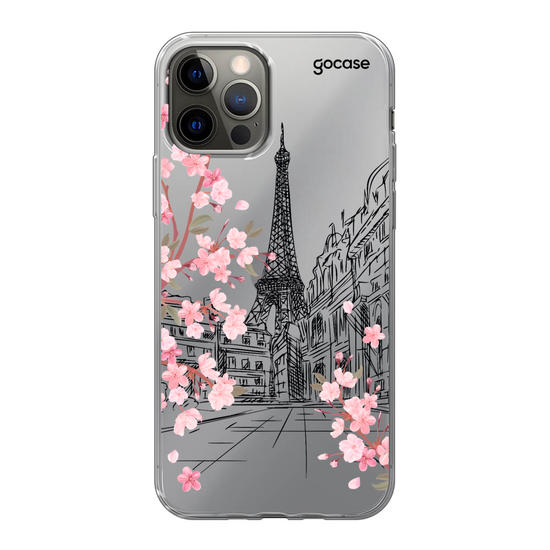 City & Flowers Phone Case
