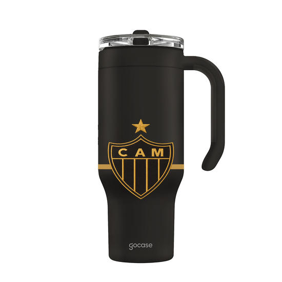 Copo Térmico Life + Ebook - Atlético-MG - Uniforme 3 2025