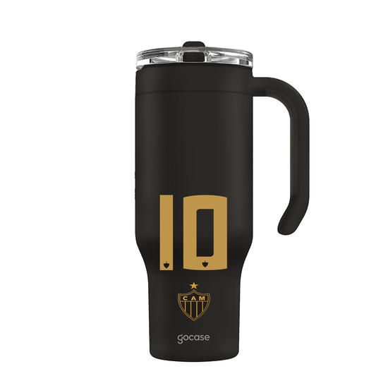 Copo Térmico Life + Ebook - Atlético-MG - Uniforme 3 2025 P