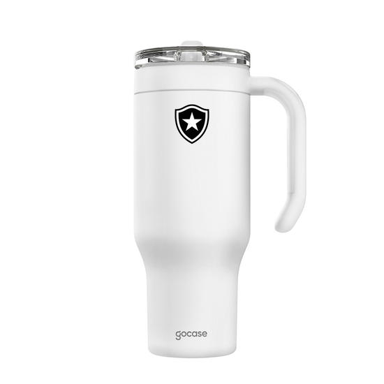 Copo Térmico Life + Ebook - Botafogo