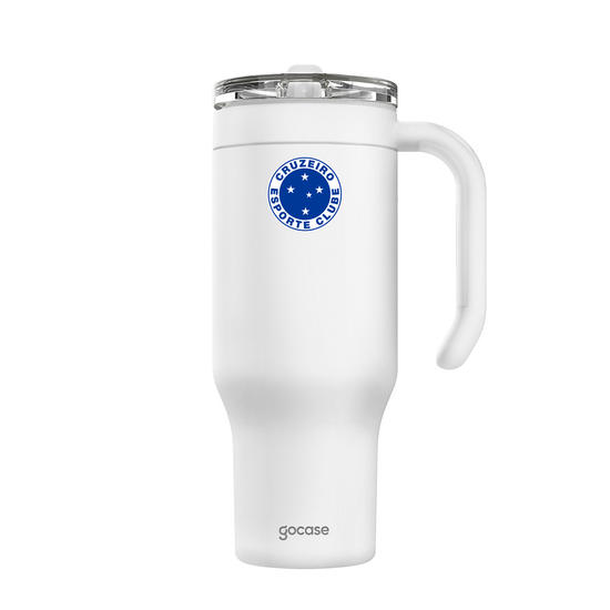 Copo Térmico Life + Ebook - Cruzeiro