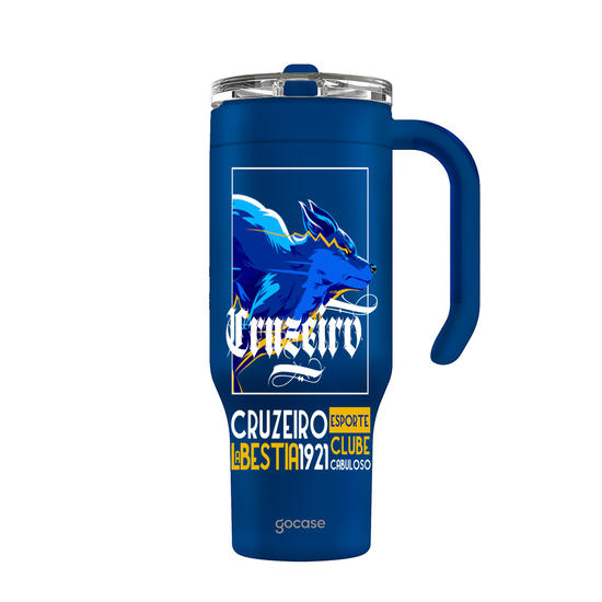  Copo Térmico Life + Ebook - Cruzeiro - Graphic Fraktur