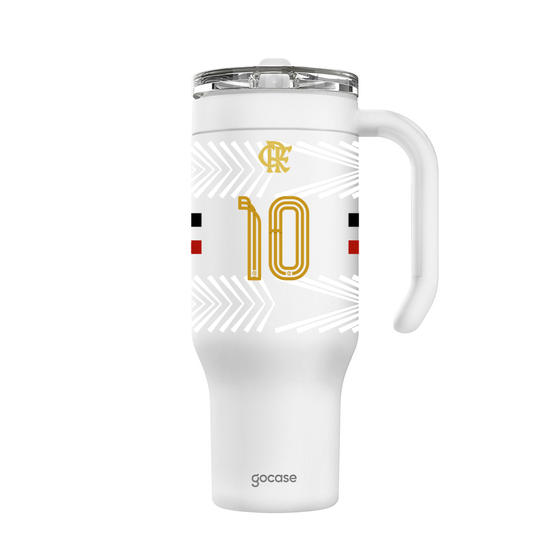 Copo Térmico Life + Ebook - Flamengo - Uniforme 3 2025 P