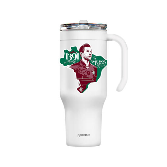 Copo Térmico Life + Ebook -  Fluminense - Fábio 1391