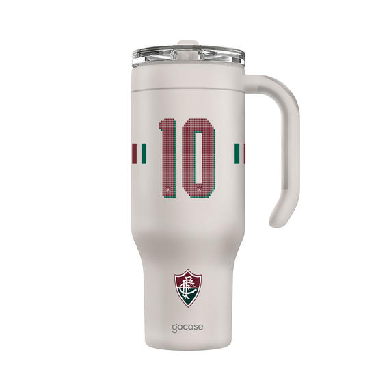  Copo Térmico Life + Ebook - Fluminense - Uniforme 2 2025 P