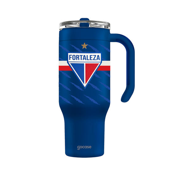 Copo Térmico Life + Ebook - Fortaleza - Uniforme 1 Copa do Nordeste 2025
