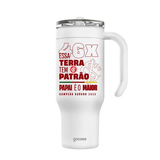 Copo Térmico Life + Ebook - Internacional - Campeão Gaúcho