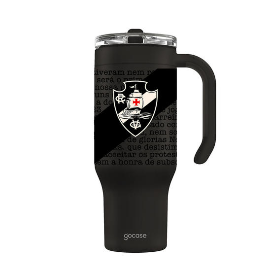  Copo Térmico Life + Ebook - Vasco - Uniforme 3 Goleiro 2024