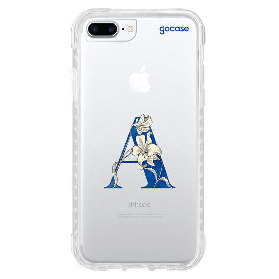 Capinha para celular  Classic Blue Initial