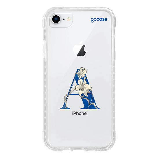 Capinha para celular  Classic Blue Initial