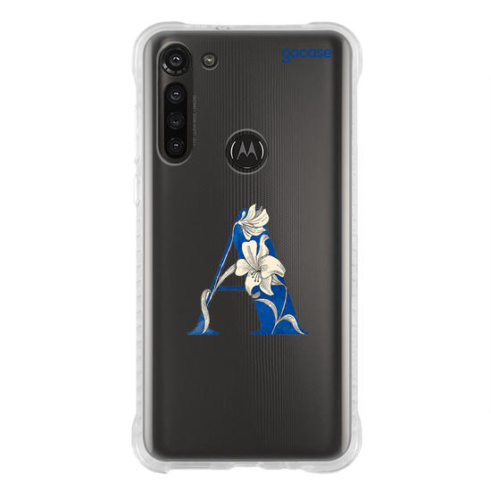 Capinha para celular  Classic Blue Initial