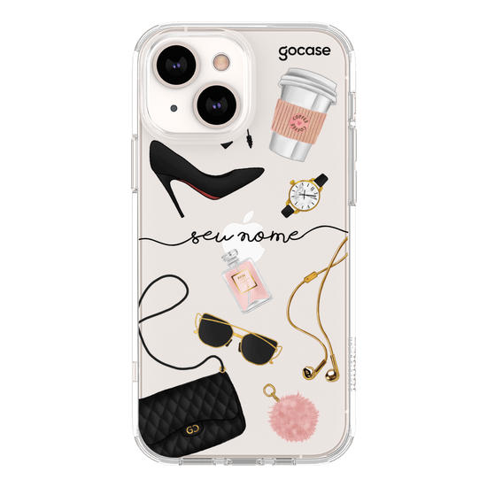 Capinha para celular Moda Elegante Manuscrita