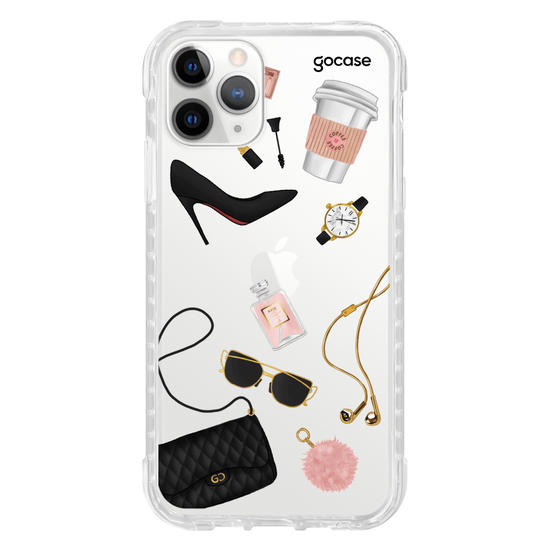 Capinha para celular Moda Elegante Manuscrita