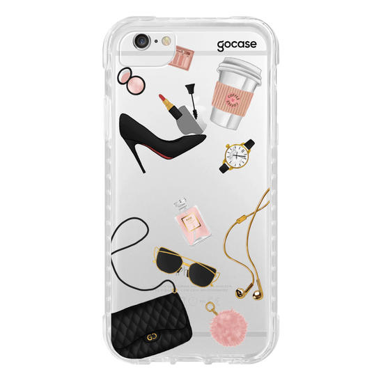 Capinha para celular Moda Elegante Manuscrita